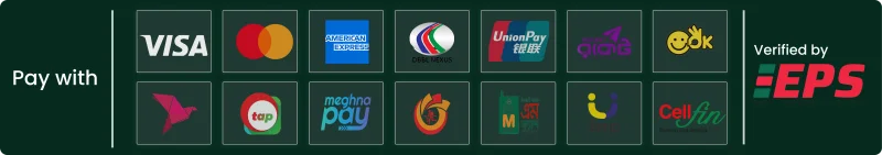 Pay with EPS — Visa, Mastercard, bKash, Nagad, Rocket and more